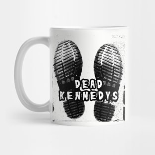 dead kennedys classic boot Mug